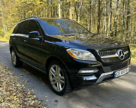 Мерседес М-Класс 2013 в Черновцах на Automoto.ua Черный Мерседес М-Класс, объемом двигателя 2.99 л и пробегом 297 тыс. км за 18500 $, фото 11 на Automoto.ua