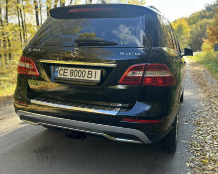 Мерседес М-Класс 2013 в Черновцах на Automoto.ua Черный Мерседес М-Класс, объемом двигателя 2.99 л и пробегом 297 тыс. км за 18500 $, фото 36 на Automoto.ua