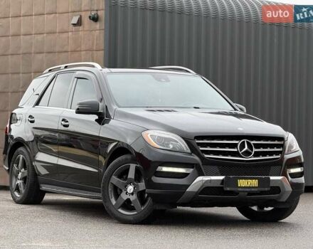 Черный Мерседес М-Класс, объемом двигателя 3.5 л и пробегом 331 тыс. км за 16950 $, фото 4 на Automoto.ua