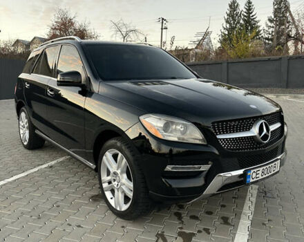 Черный Мерседес М-Класс, объемом двигателя 2.99 л и пробегом 297 тыс. км за 17900 $, фото 1 на Automoto.ua