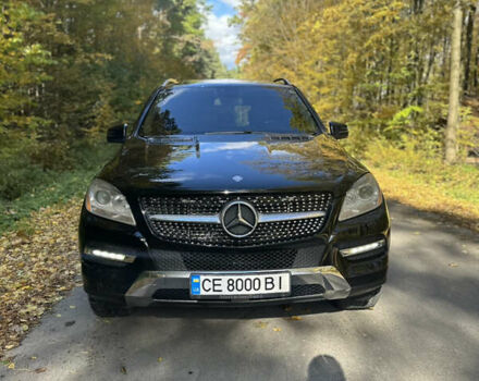 Мерседес М-Класс 2013 в Черновцах на Automoto.ua Черный Мерседес М-Класс, объемом двигателя 2.99 л и пробегом 297 тыс. км за 18500 $, фото 9 на Automoto.ua