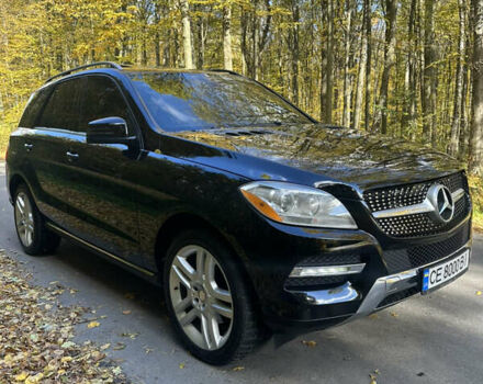 Мерседес М-Класс 2013 в Черновцах на Automoto.ua Черный Мерседес М-Класс, объемом двигателя 2.99 л и пробегом 297 тыс. км за 18500 $, фото 4 на Automoto.ua