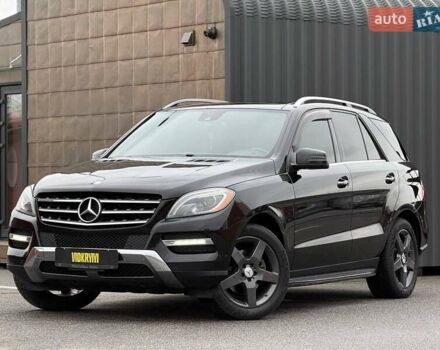 Черный Мерседес М-Класс, объемом двигателя 3.5 л и пробегом 331 тыс. км за 16950 $, фото 3 на Automoto.ua