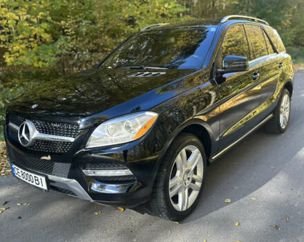Мерседес М-Класс 2013 в Черновцах на Automoto.ua Черный Мерседес М-Класс, объемом двигателя 2.99 л и пробегом 297 тыс. км за 18500 $, фото 2 на Automoto.ua