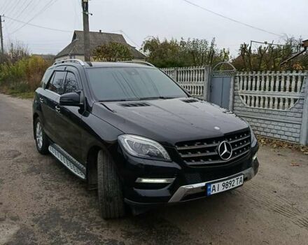 Черный Мерседес М-Класс, объемом двигателя 2.14 л и пробегом 172 тыс. км за 24000 $, фото 7 на Automoto.ua