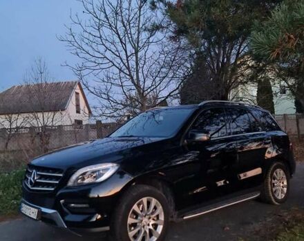 Черный Мерседес М-Класс, объемом двигателя 3 л и пробегом 215 тыс. км за 23000 $, фото 1 на Automoto.ua