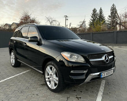 Черный Мерседес М-Класс, объемом двигателя 2.99 л и пробегом 297 тыс. км за 17900 $, фото 5 на Automoto.ua