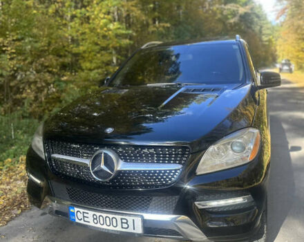 Мерседес М-Класс 2013 в Черновцах на Automoto.ua Черный Мерседес М-Класс, объемом двигателя 2.99 л и пробегом 297 тыс. км за 18500 $, фото 8 на Automoto.ua
