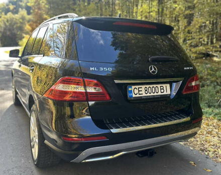 Мерседес М-Класс 2013 в Черновцах на Automoto.ua Черный Мерседес М-Класс, объемом двигателя 2.99 л и пробегом 297 тыс. км за 18500 $, фото 12 на Automoto.ua