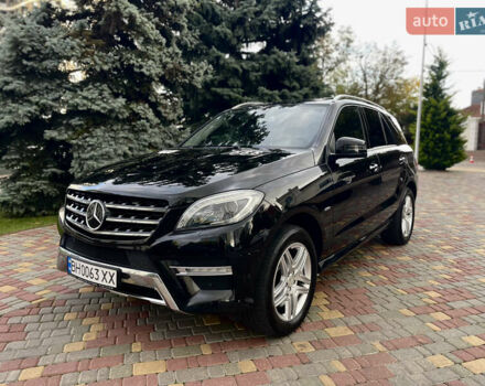Мерседес М-Класс 2013 в Одессе на Automoto.ua Черный Мерседес М-Класс, объемом двигателя 2.99 л и пробегом 150 тыс. км за 19500 $, фото 2 на Automoto.ua