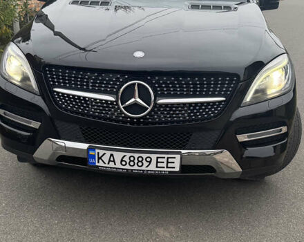 Черный Мерседес М-Класс, объемом двигателя 2.99 л и пробегом 201 тыс. км за 22000 $, фото 1 на Automoto.ua