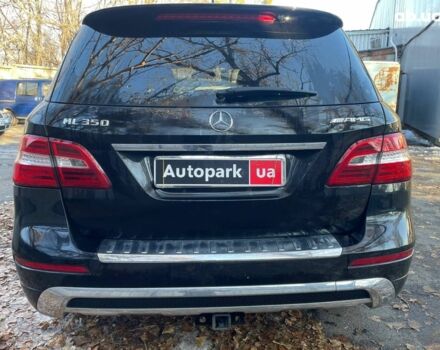 Черный Мерседес М-Класс, объемом двигателя 35 л и пробегом 134 тыс. км за 18490 $, фото 11 на Automoto.ua