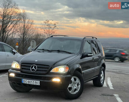 Черный Мерседес М-Класс, объемом двигателя 2.7 л и пробегом 370 тыс. км за 6300 $, фото 1 на Automoto.ua