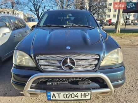 Мерседес М-Класс 2001 в Ивано-Франковске на Automoto.ua Черный Мерседес М-Класс, объемом двигателя 2.7 л и пробегом 357 тыс. км за 7800 $, фото 1 на Automoto.ua