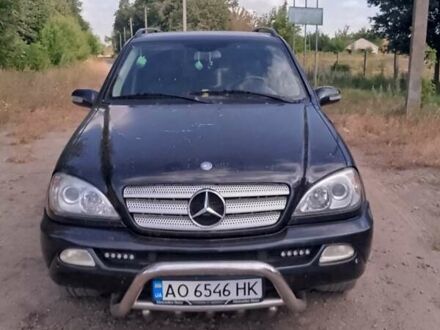 Мерседес М-Класс 2002 в Ладыжин на Automoto.ua Черный Мерседес М-Класс, объемом двигателя 2.69 л и пробегом 355 тыс. км за 8000 $, фото 1 на Automoto.ua