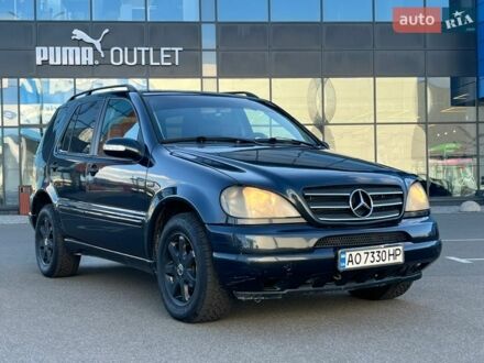 Черный Мерседес М-Класс, объемом двигателя 2.7 л и пробегом 288 тыс. км за 6390 $, фото 1 на Automoto.ua