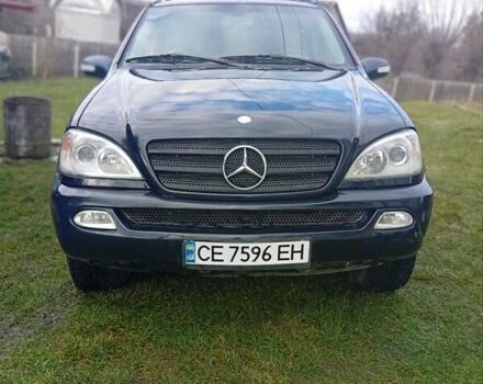 Черный Мерседес М-Класс, объемом двигателя 2.7 л и пробегом 270 тыс. км за 5100 $, фото 1 на Automoto.ua