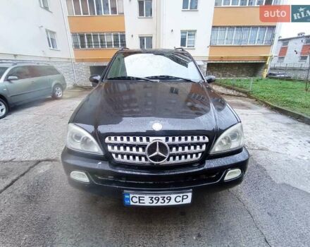 Черный Мерседес М-Класс, объемом двигателя 2.7 л и пробегом 270 тыс. км за 5500 $, фото 1 на Automoto.ua