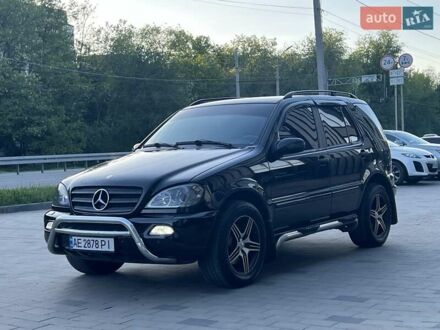 Мерседес М-Класс 2003 в Днепре (Днепропетровске) на Automoto.ua Черный Мерседес М-Класс, объемом двигателя 3.72 л и пробегом 263 тыс. км за 9000 $, фото 1 на Automoto.ua