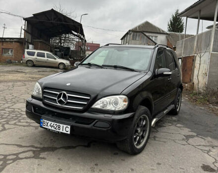 Чорний Мерседес М-Клас, об'ємом двигуна 2.7 л та пробігом 380 тис. км за 7250 $, фото 1 на Automoto.ua