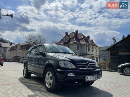 Мерседес М-Класс 2004 в Яремче на Automoto.ua Черный Мерседес М-Класс, объемом двигателя 5 л и пробегом 266 тыс. км за 8600 $, фото 1 на Automoto.ua