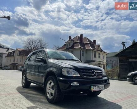 Чорний Мерседес М-Клас, об'ємом двигуна 5 л та пробігом 266 тис. км за 8600 $, фото 1 на Automoto.ua