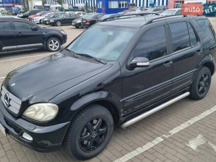 Черный Мерседес М-Класс, объемом двигателя 3.5 л и пробегом 390 тыс. км за 7100 $, фото 1 на Automoto.ua