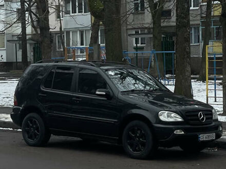 Чорний Мерседес М-Клас, об'ємом двигуна 2.69 л та пробігом 450 тис. км за 5481 $, фото 1 на Automoto.ua