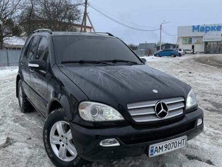 Черный Мерседес М-Класс, объемом двигателя 2.69 л и пробегом 376 тыс. км за 9350 $, фото 1 на Automoto.ua