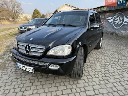 Черный Мерседес М-Класс, объемом двигателя 2.69 л и пробегом 400 тыс. км за 7900 $, фото 1 на Automoto.ua