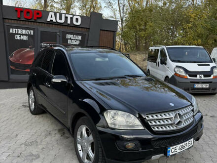 Черный Мерседес М-Класс, объемом двигателя 2.99 л и пробегом 385 тыс. км за 10500 $, фото 1 на Automoto.ua