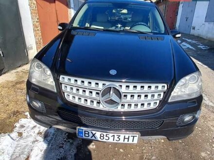 Мерседес М-Класс 2006 в Хмельницком на Automoto.ua Черный Мерседес М-Класс, объемом двигателя 3 л и пробегом 362 тыс. км за 10500 $, фото 1 на Automoto.ua