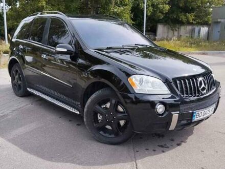 Мерседес М-Клас 2007 у Тернополі на Automoto.ua Чорний Мерседес М-Клас, об'ємом двигуна 5.5 л та пробігом 238 тис. км за 11300 $, фото 1 на Automoto.ua