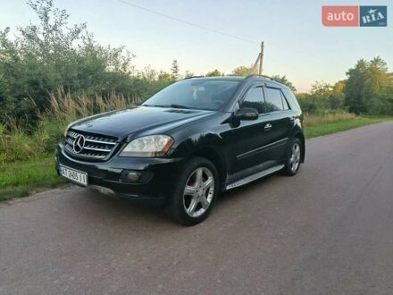 Мерседес М-Класс 2007 в Долине на Automoto.ua Черный Мерседес М-Класс, объемом двигателя 3.5 л и пробегом 368 тыс. км за 8200 $, фото 1 на Automoto.ua