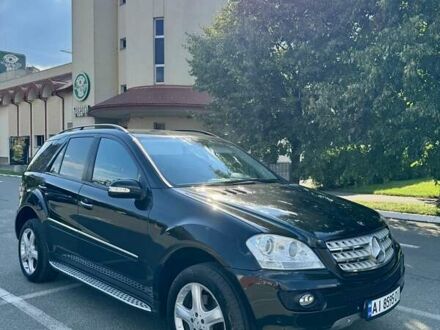 Мерседес М-Класс 2007 в Броварах на Automoto.ua Черный Мерседес М-Класс, объемом двигателя 3 л и пробегом 370 тыс. км за 11000 $, фото 1 на Automoto.ua