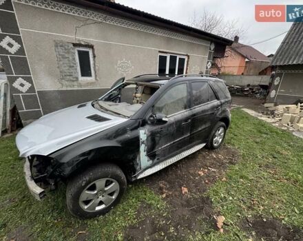 Черный Мерседес М-Класс, объемом двигателя 3.5 л и пробегом 110 тыс. км за 4500 $, фото 1 на Automoto.ua