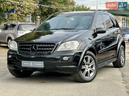 Мерседес М-Клас 2007 у Києві на Automoto.ua Чорний Мерседес М-Клас, об'ємом двигуна 3.5 л та пробігом 277 тис. км за 8500 $, фото 1 на Automoto.ua