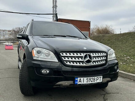 Мерседес М-Класс 2007 в Борисполе на Automoto.ua Черный Мерседес М-Класс, объемом двигателя 3 л и пробегом 282 тыс. км за 12200 $, фото 1 на Automoto.ua