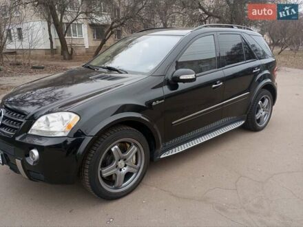 Мерседес М-Класс 2008 в Конотопе на Automoto.ua Черный Мерседес М-Класс, объемом двигателя 6.21 л и пробегом 175 тыс. км за 15500 $, фото 1 на Automoto.ua