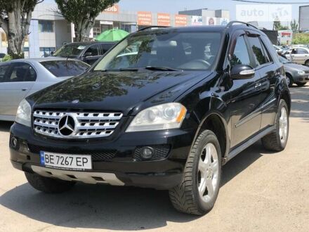 Мерседес М-Класс 2008 в Николаеве на Automoto.ua Черный Мерседес М-Класс, объемом двигателя 3 л и пробегом 380 тыс. км за 12600 $, фото 1 на Automoto.ua