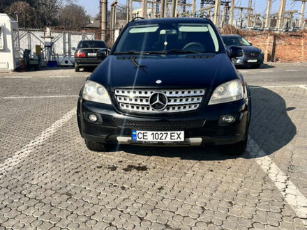 Мерседес М-Класс 2008 в Черновцах на Automoto.ua Черный Мерседес М-Класс, объемом двигателя 2.99 л и пробегом 278 тыс. км за 15000 $, фото 1 на Automoto.ua