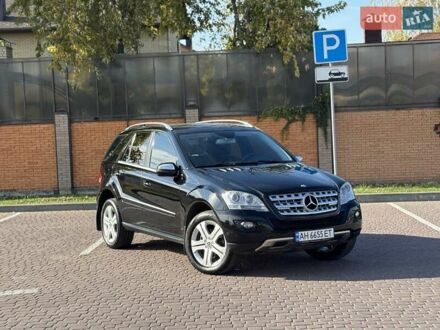 Мерседес М-Клас 2009 у Дніпро (Дніпропетровську) на Automoto.ua Чорний Мерседес М-Клас, об'ємом двигуна 2.99 л та пробігом 189 тис. км за 15000 $, фото 1 на Automoto.ua
