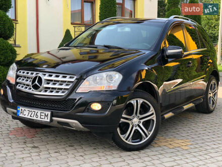 Мерседес М-Класс 2010 в Трускавце на Automoto.ua Черный Мерседес М-Класс, объемом двигателя 3 л и пробегом 285 тыс. км за 14200 $, фото 1 на Automoto.ua