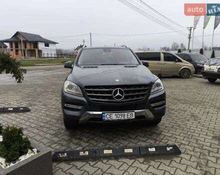 Черный Мерседес М-Класс, объемом двигателя 2.14 л и пробегом 245 тыс. км за 20000 $, фото 1 на Automoto.ua