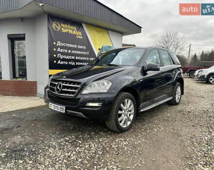 Черный Мерседес М-Класс, объемом двигателя 3 л и пробегом 139 тыс. км за 18900 $, фото 1 на Automoto.ua