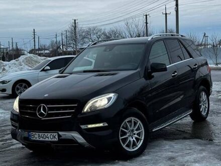 Черный Мерседес М-Класс, объемом двигателя 2.99 л и пробегом 197 тыс. км за 23000 $, фото 1 на Automoto.ua