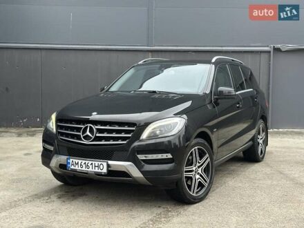 Черный Мерседес М-Класс, объемом двигателя 2.2 л и пробегом 271 тыс. км за 16450 $, фото 1 на Automoto.ua