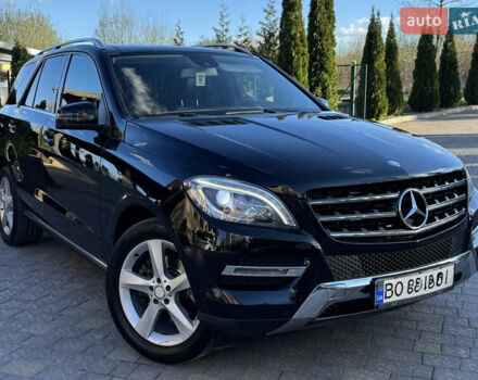 Черный Мерседес М-Класс, объемом двигателя 2.14 л и пробегом 160 тыс. км за 22500 $, фото 1 на Automoto.ua