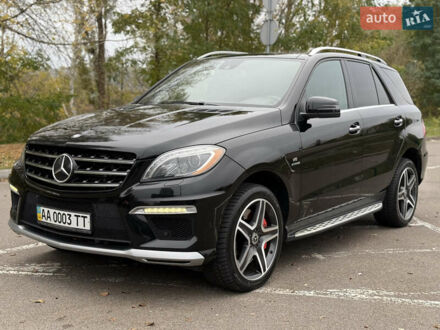 Мерседес М-Клас 2012 у Києві на Automoto.ua Чорний Мерседес М-Клас, об'ємом двигуна 5.5 л та пробігом 155 тис. км за 22300 $, фото 1 на Automoto.ua