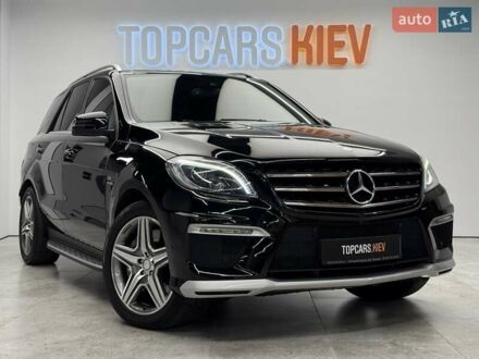 Черный Мерседес М-Класс, объемом двигателя 5.46 л и пробегом 119 тыс. км за 32990 $, фото 1 на Automoto.ua